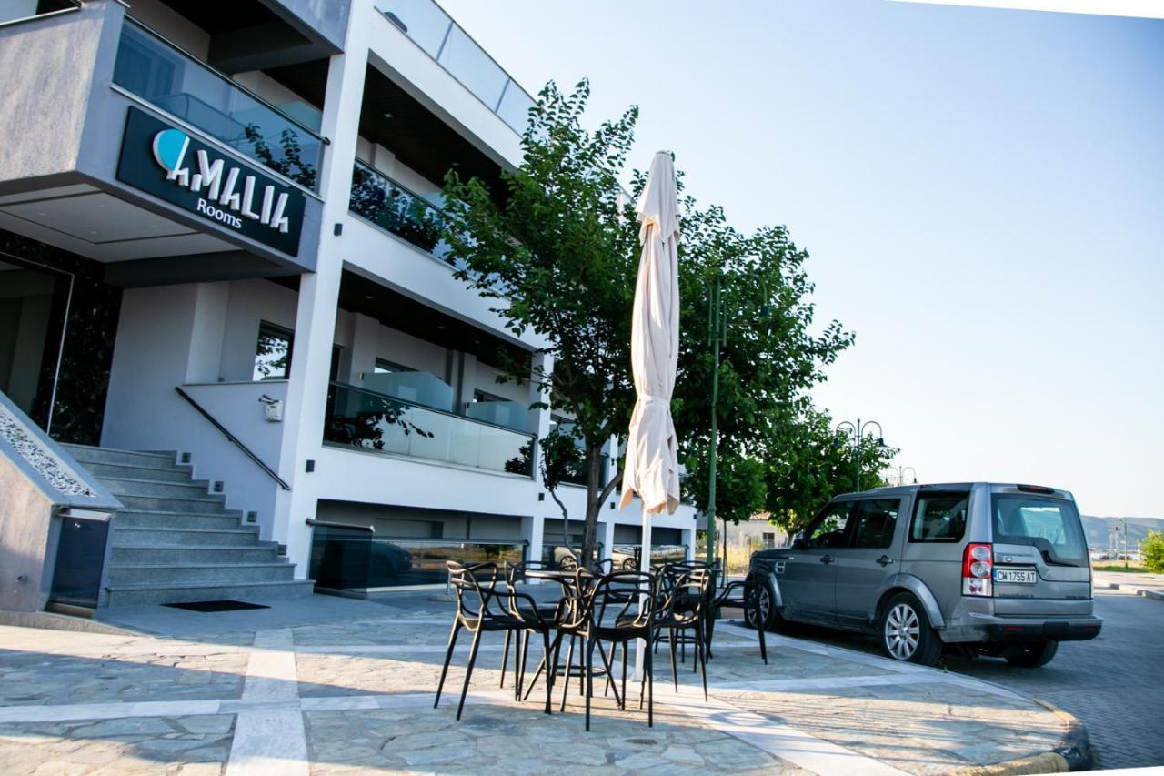 Amalia Rooms Sea View Vrasná Exterior foto